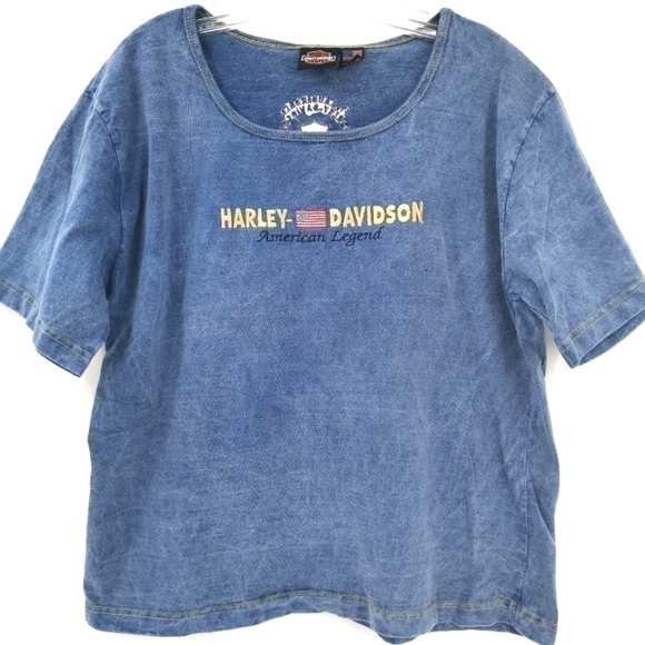 Harley-Davidson Tops - Harley Davidson Florida Vtg Women's L Shirt USA